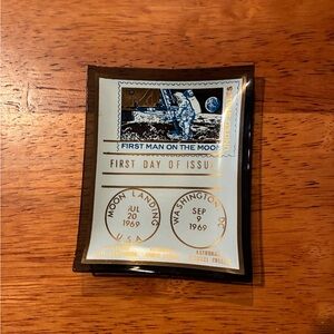 First Man on the Moon Commemorative Plaque